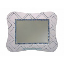 cod. P.TRC28.01 - Trofeo targa cristallo cm 28