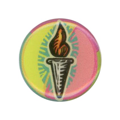 cod. P.VI.A5 - Adesivo resinato Fiaccola mm 25