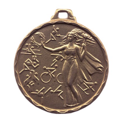 cod. P.VI23.001.VB - Medaglia mm 32 made in italy