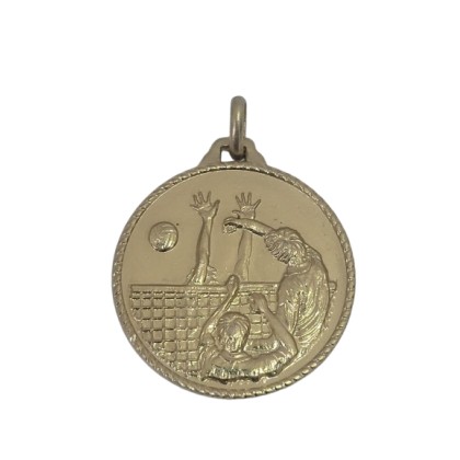 cod. P.VO.M3201 - Medaglia volley pallavolo mm 32