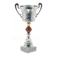cod. P160.7473 - Trofeo con manici cm 38 ø 14