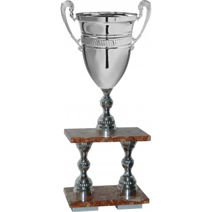 cod. P20.3312 - Trofeo con manici cm 67 ø 20