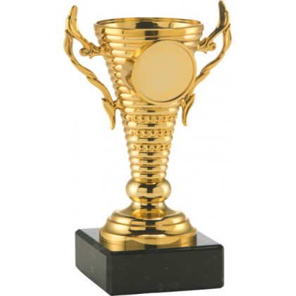 cod. P242.13813B - Coppa con manici cm 12 ø 5