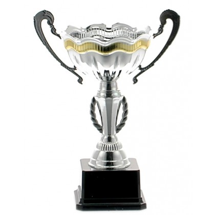 cod. P254.7346 - Trofeo con manici cm 20 ø 10