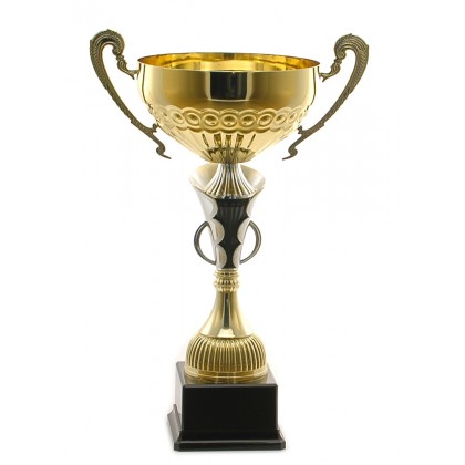 cod. P334.4 - Trofeo con manici cm 32 ø 12