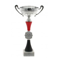 cod. P342.1 - Trofeo con manici cm 33 ø 12