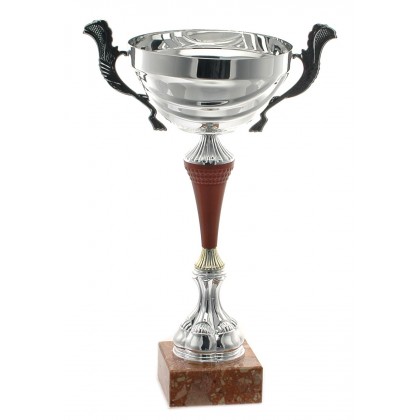 cod. P345.1 - Trofeo con manici cm 48 ø 20