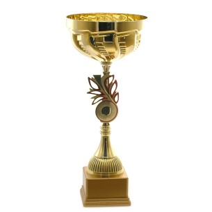 cod. P356.1 - Trofeo cm 46 basi diverse ø 20