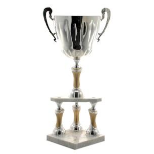 cod. P368.3402 - Trofeo con manici cm 65 ø 22