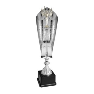 cod. P372.2412 - Trofeo con manici cm 47 ø 12