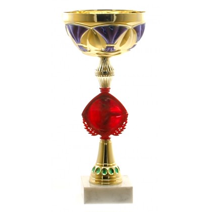 cod. P382.12823 - Coppa cm 31 ø 14 - tazze diverse