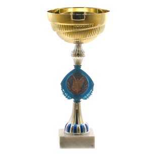 cod. P383.12823 - Coppa cm 31 ø 14 - tazze diverse