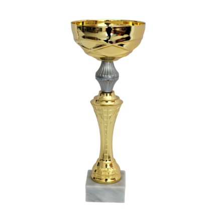 cod. P397.13 - Coppa cm 33 ø 14 tazze diverse