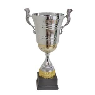 cod. P467.1201 - Trofeo con manici cm 57 ø 22
