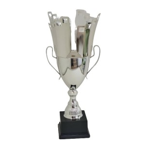 cod. P476.2062 - Trofeo con manici cm 53 ø 22