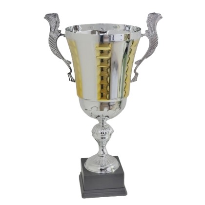 cod. P484.2243 - Trofeo con manici cm 50 ø 20