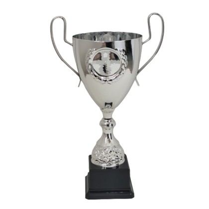 cod. P550.3014 - Trofeo con manici cm 33 ø 12