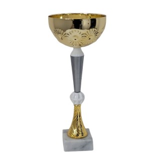 cod. P629.12 - Coppa cm 31 ø 12 tazze diverse