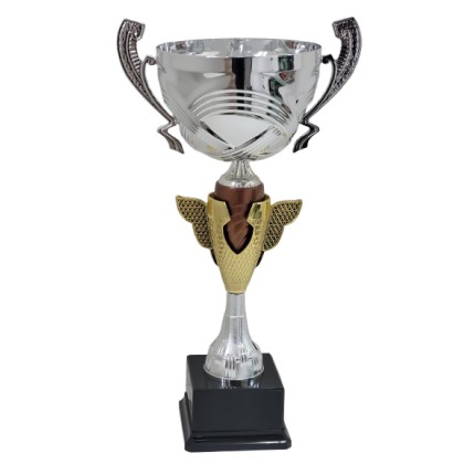 cod. P645.14 - Trofeo con manici cm 39 ø 14