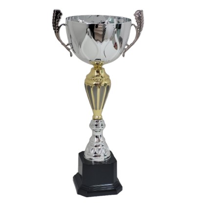 cod. P649.12 - Trofeo con manici cm 35 ø 12