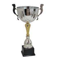 cod. P656.18 - Trofeo con manici cm 44 ø 18