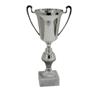 cod. P664.10 - Trofeo con manici cm 29 ø 10