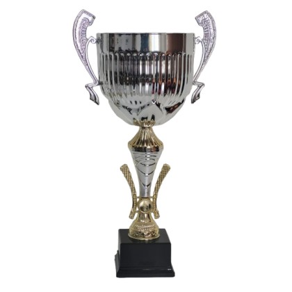 cod. P670.21 - Trofeo con manici cm 54 ø 20
