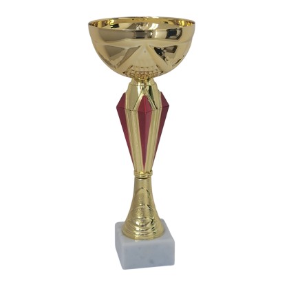 cod. P687.10 - Coppa 25 cm ø 10 tazze diverse