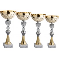 Serie di 4 coppe cm 37-33-30-26