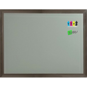 cod. 20.49.17.10 - Conf. 10 targhe cristallo cm 17x12 Made in Italy 20491710