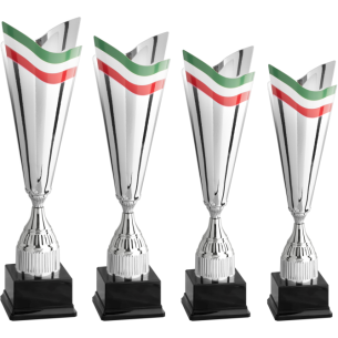cod. 3.119 - Serie di 4 trofei cm 57-52-46-40 Made in Italy