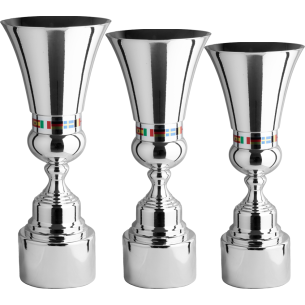 cod. 3.139 - Serie di 3 trofei cm 56-53-49 Made in Italy