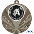 cod. 23.285.50.H5SQ - Medaglia mm 50 inf.100pcs cavallo