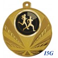 cod. 23.285.50.I5GQ - Medaglia mm 50 inf.100pcs corsa