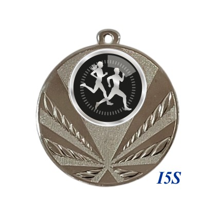 cod. 23.285.50.I5SQ - Medaglia mm 50 inf.100pcs corsa