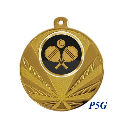 cod. 23.285.50.P5GQ - Medaglia mm 50 inf.100pcs padel