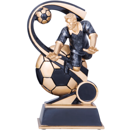 cod. 15.023A - Trofeo calcio cm 19