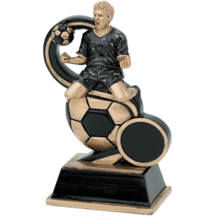 cod. 15.027B - Trofeo calcio cm 18