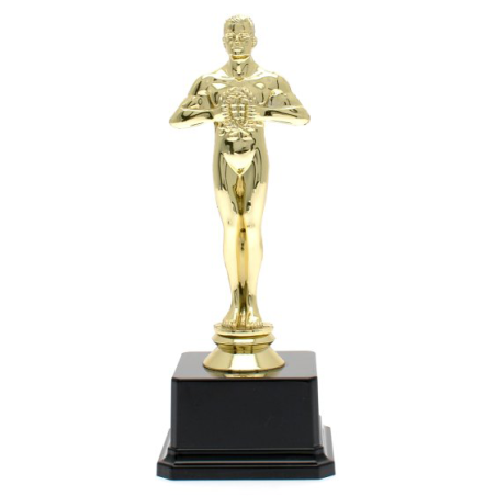 cod. 16.007 - Trofeo achievement oscar cm 19