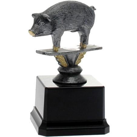 cod. 16.490B - Trofeo cinghiale cm 13