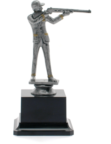 cod. 16.490C - Trofeo caccia tiro cm 18