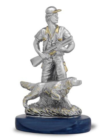 cod. 16.495B - Trofeo caccia cm 27