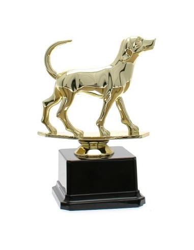 cod. 16.496B - Trofeo cane cm 15