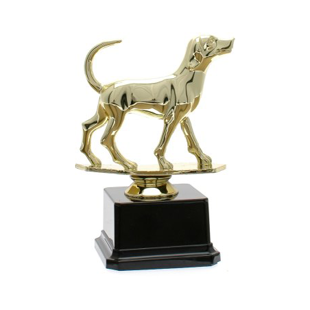 cod. 16.496B - Trofeo cane cm 15