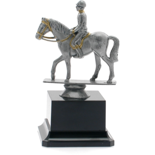 cod. 16.502A - Trofeo cavallo cm 16