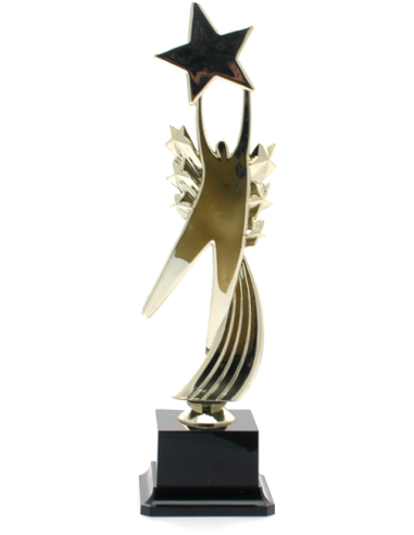 cod. 17.345B - Trofeo stella cm 30