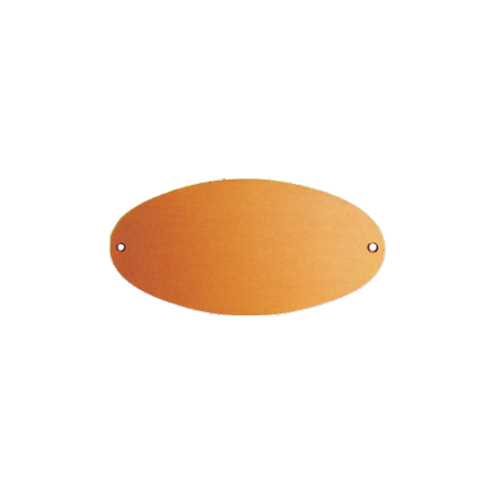 cod. 24.301 - Targa porta ott. cm 14x7 Made in Italy