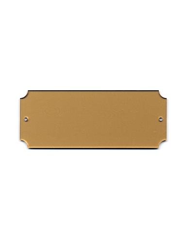 cod. 24.312 - Targa porta plex cm 14x5
