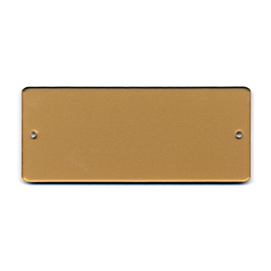 cod. 24.313 - Targa porta plex cm 12x5 Made in Italy