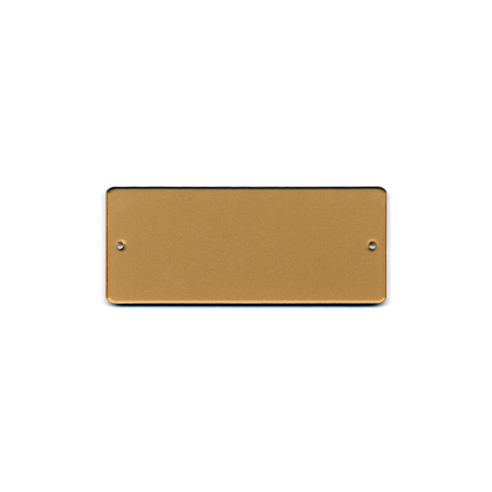 cod. 24.313 - Targa porta plex cm 12x5 Made in Italy